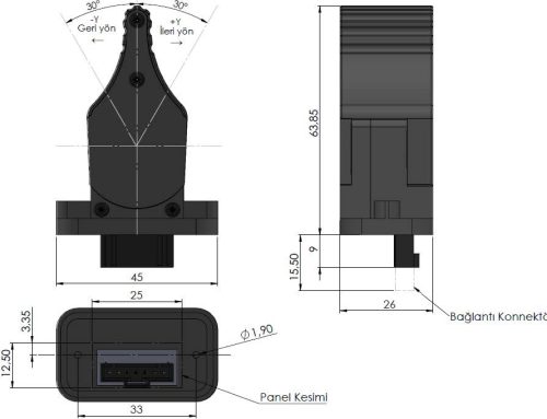 AJS 110 Serisi Radyo Frekans Kumandası Joystick: Uzaktan Kontrolde Yeni Bir Dönem